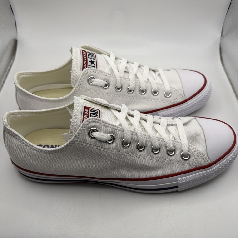 Converse Unisex All Star Optical White‎ Sneaker  Size 8.5 Men's 10.5. New - Picture 9 of 13